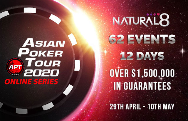 Tur Poker Asia Bermitra Dengan Natural8 Untuk Seri Online Pertama Kali
