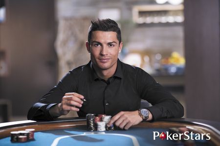 Cristiano Ronaldo signed a deal with PokerStars in 2015.