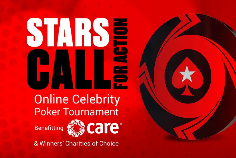 Stars CALL for Action charity poker tournament logo