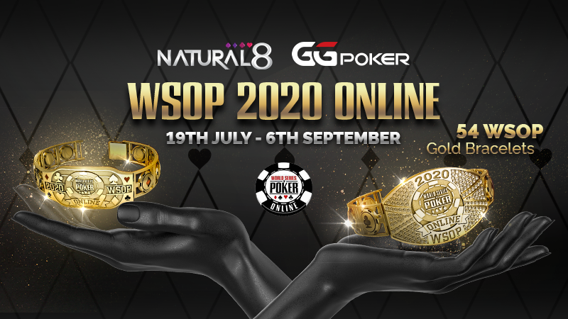 Cara Bermain: Acara Gelang WSOP Online di Natural8