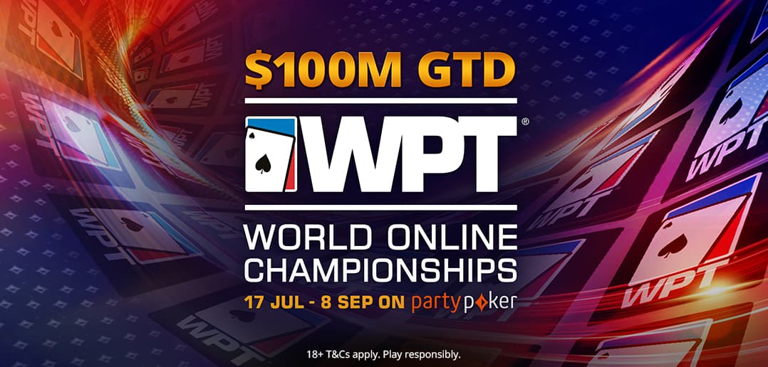 Tim Tur Poker Dunia dengan partypoker untuk WPT World Online Championships