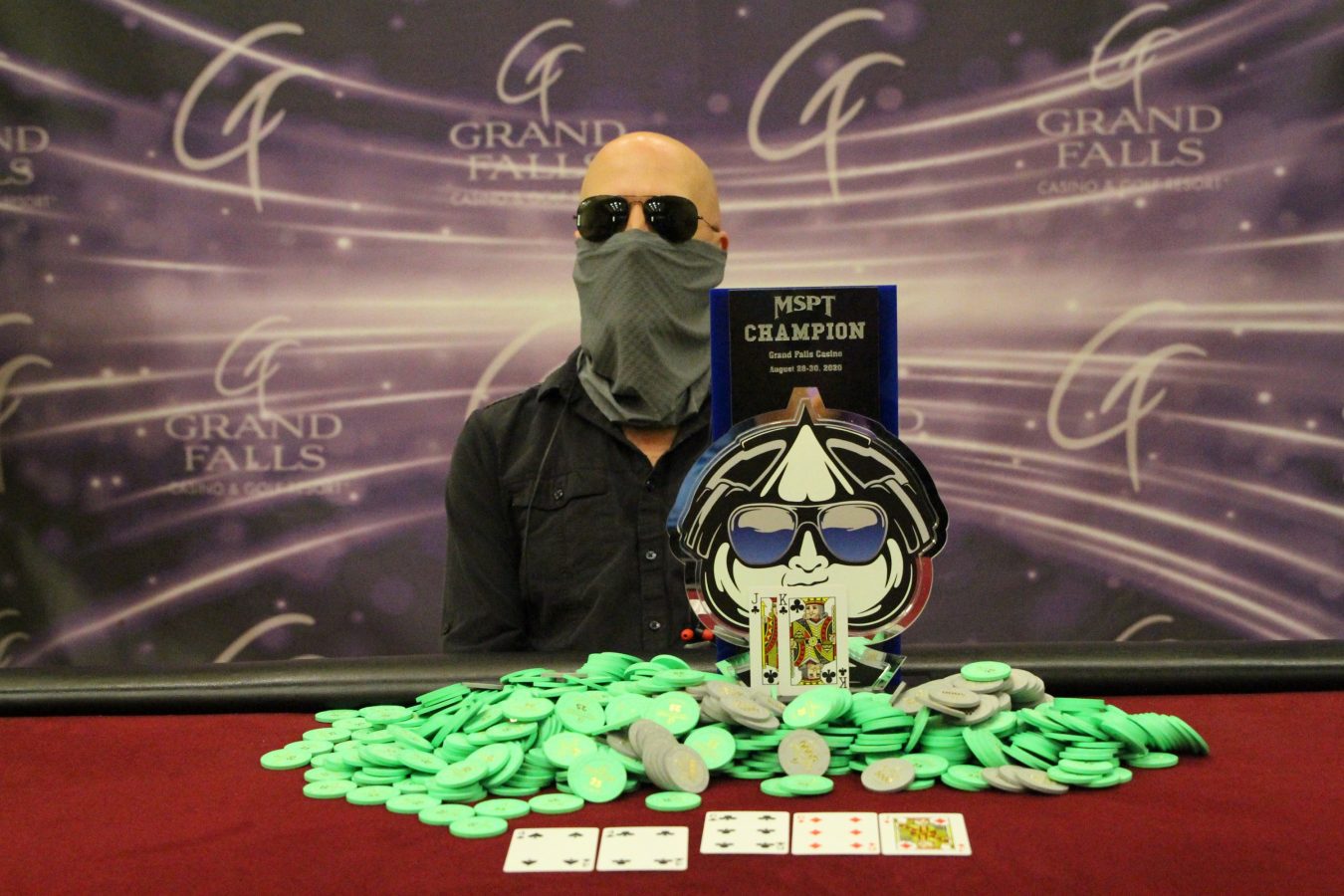 Mark Collins Memenangkan Gelar MSPT Kedua di Grand Falls Casino ($ 107.706)