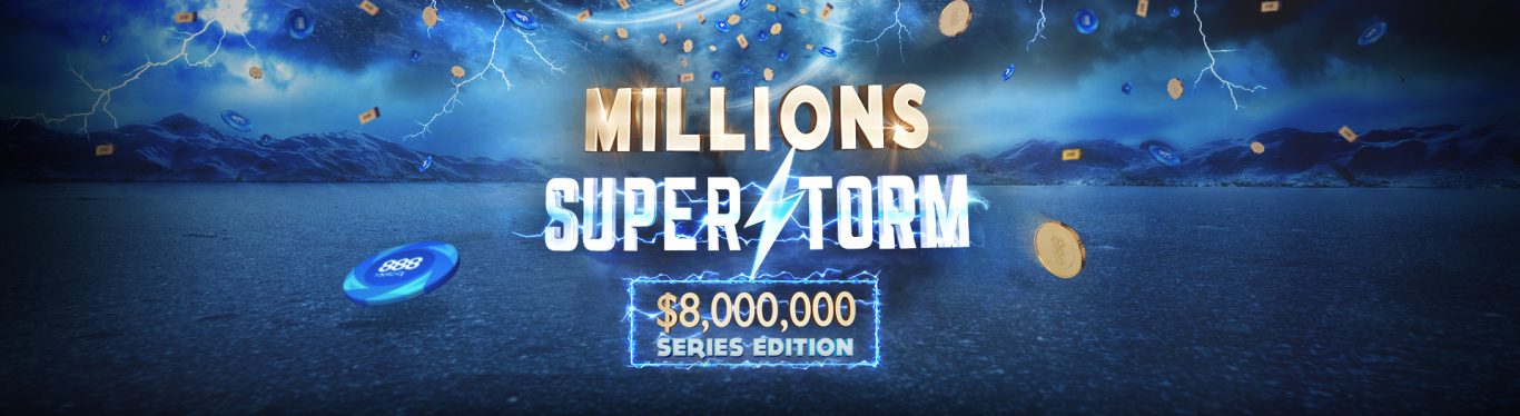 888poker Millions Superstorm: "nagidh" Mengirimkan Rol Tinggi ($ 25.000)