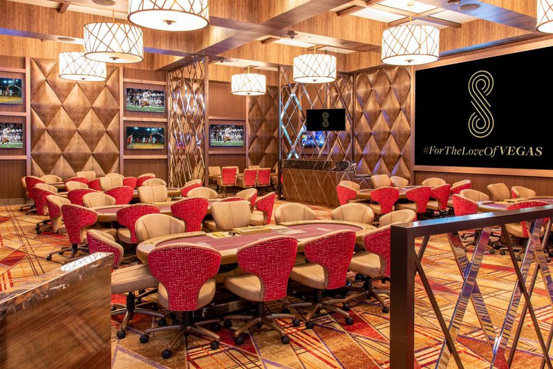 Ruang Poker SAHARA Las Vegas