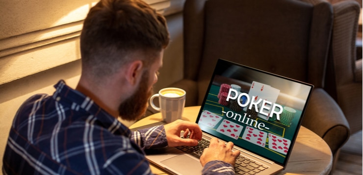 online poker player