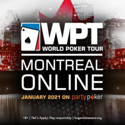 PartyPoker akan Menjadi Tuan Rumah WPT Montreal Online pada Januari 2021