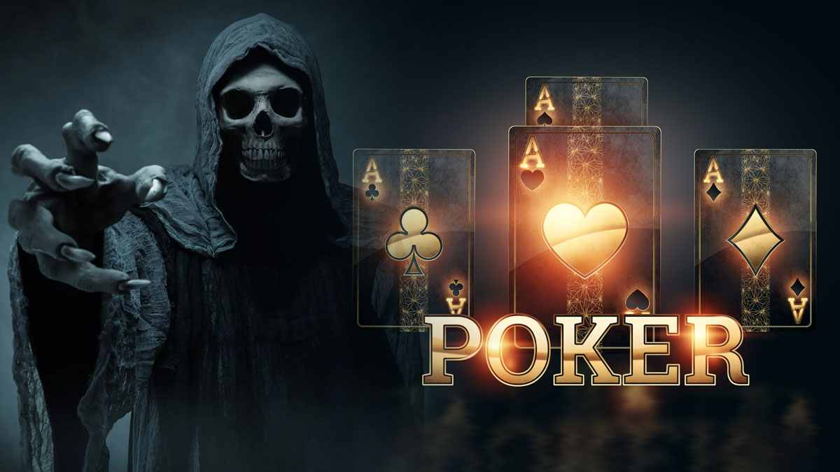 Teks dan Gambar Grim Reaper dan Poker