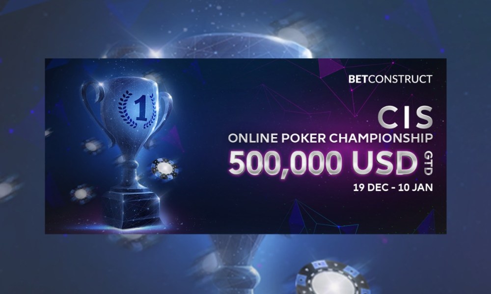 BetConstruct Holds the CIS Online Poker Tournament