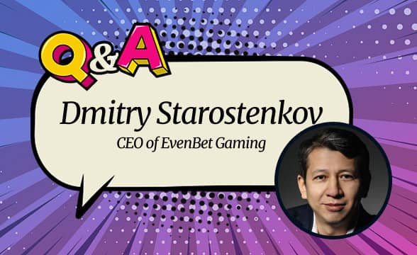 EvenBet Gaming CEO Dmitry Starostenkov: “We’re very confident that online poker will continue to grow this year.”