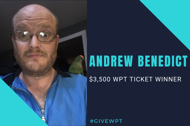 #GiveWPT: Andrew Benedict Freerolls Partypoker WPT Kursi AS Menjadi $ 22K Payday