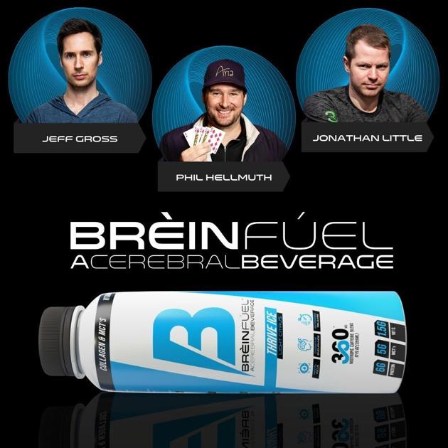 Minuman Otak Baru BRÈINFÚEL Bermitra dengan Pemain Elite Pro Poker Phil Hellmuth, Jonathan Little dan Jeff Gross | Berita