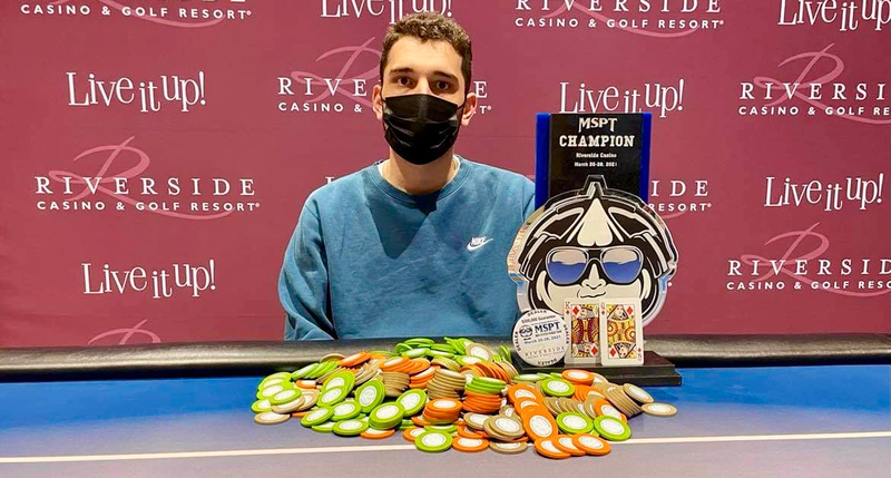 Daniel Sepiol Memenangkan Acara Utama Poker Tour Riverside $ 1.100 di Mid-States