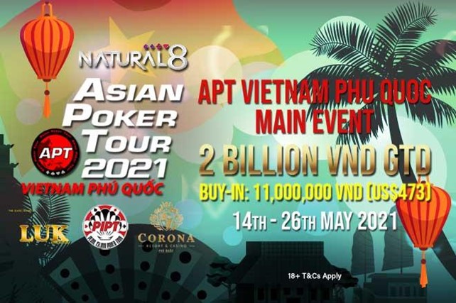 Natural8 Bermitra Dengan Tur Poker Asia untuk Pemberhentian Mendatang di Phu Quoc