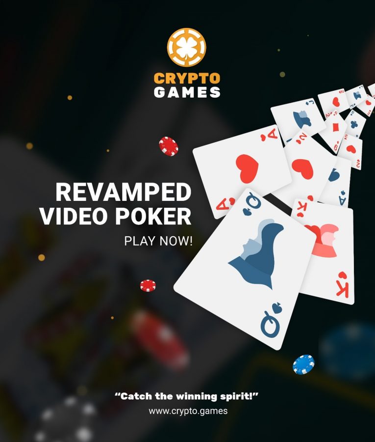 CryptoGames: Mainkan Video Poker dengan Fitur “Smart Hold” Baru