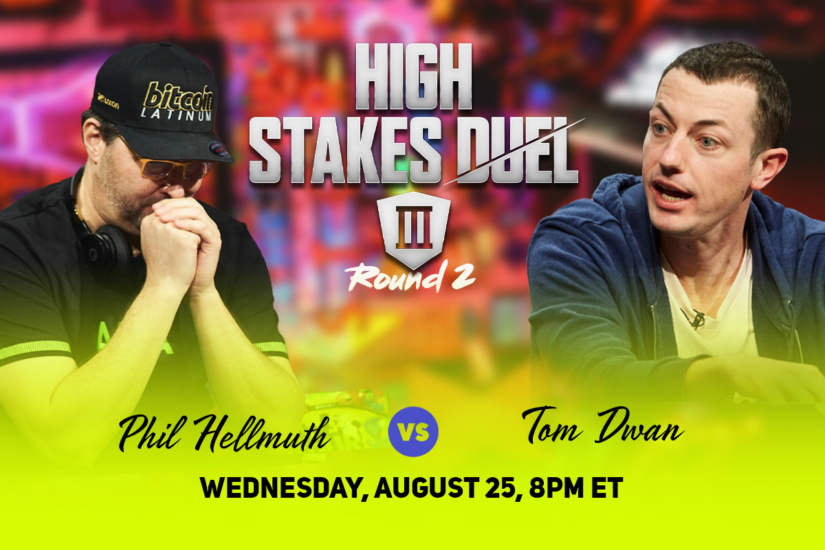 Pratinjau Tom Dwan vs. Phil Hellmuth 'High Stakes Duel III': Ayo Mulai