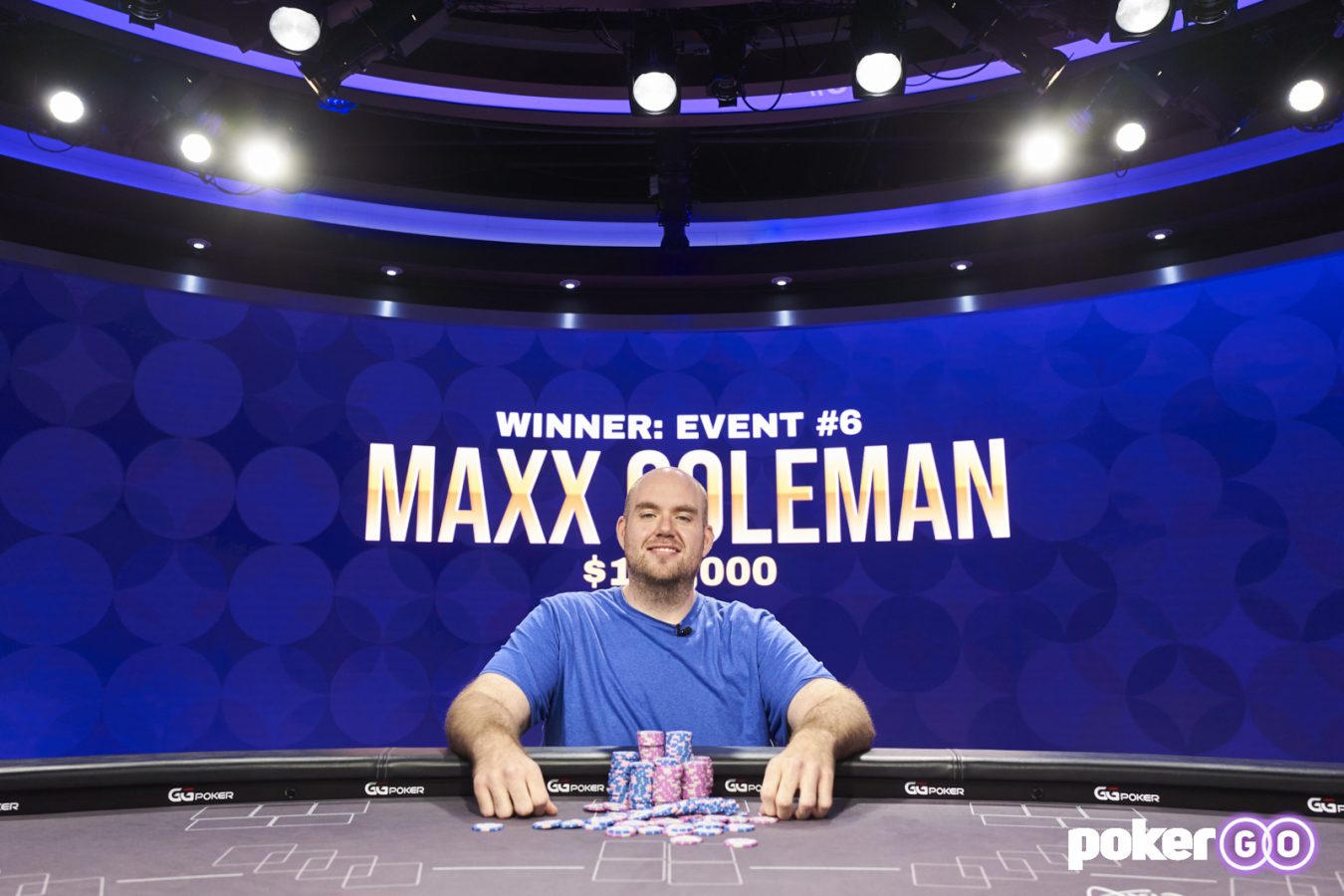 Maxx Coleman Menghadiri Acara Poker Masters 2021 #6 seharga $120K