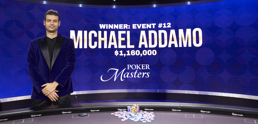Michael Addamo Memenangkan Kejuaraan Master Poker, Jaket Ungu