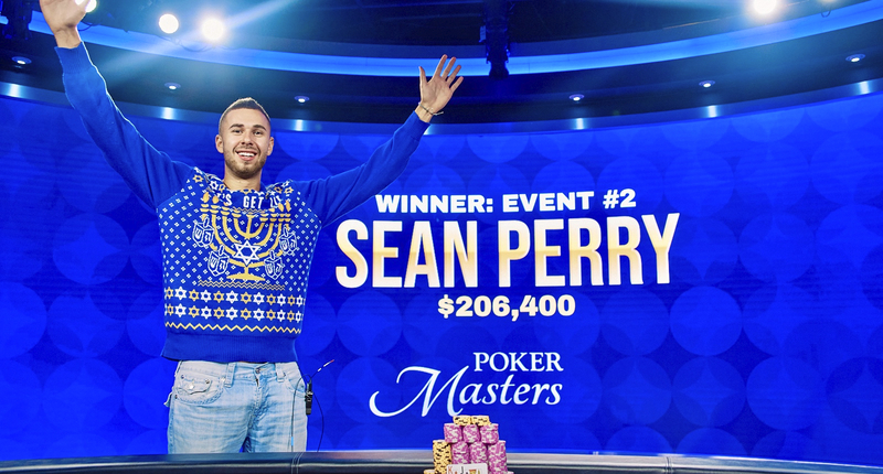 Sean Perry Memenangkan Acara Poker Masters No. 2 Untuk $206.400